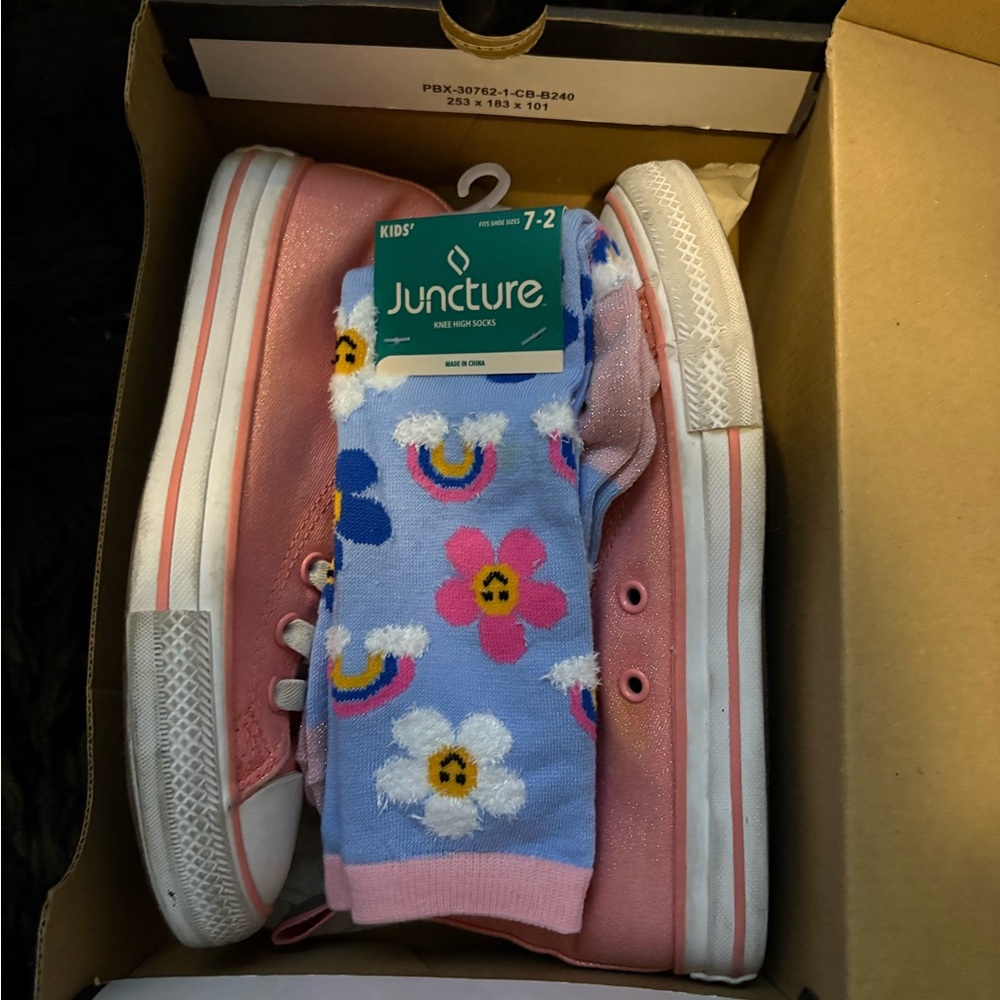 Converse Pink Kids Sneakers